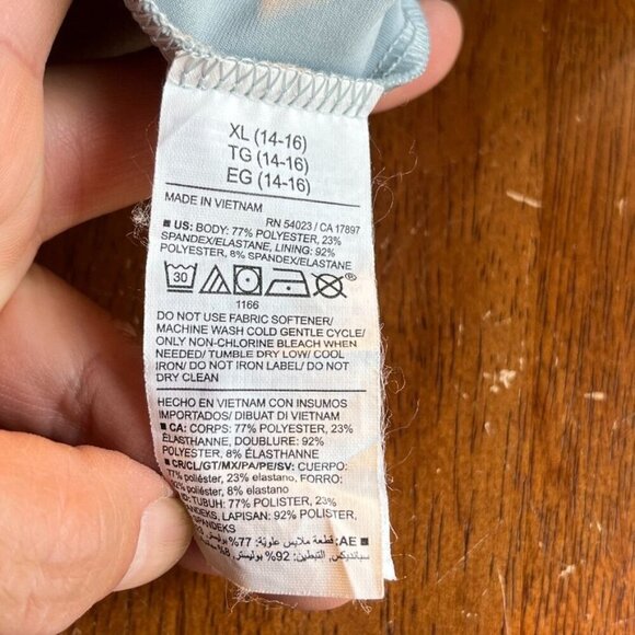 Old Navy High Neck Marble Gold Sports Bra Womens M Goddess Luxe Gym Athleisure - Picture 8 of 10